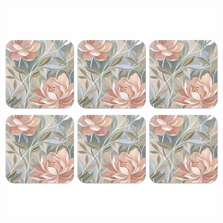 Onderzetter - Elegant - Romantiek - Roze — 1