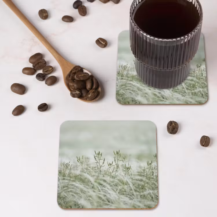 Onderzetter​ - Grassen - Minimalistisch - Groen — 4