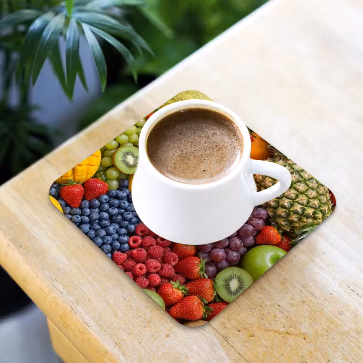 Onderzetter - Eten - Fruit - Vers - Kleurrijk - Voeding — 2