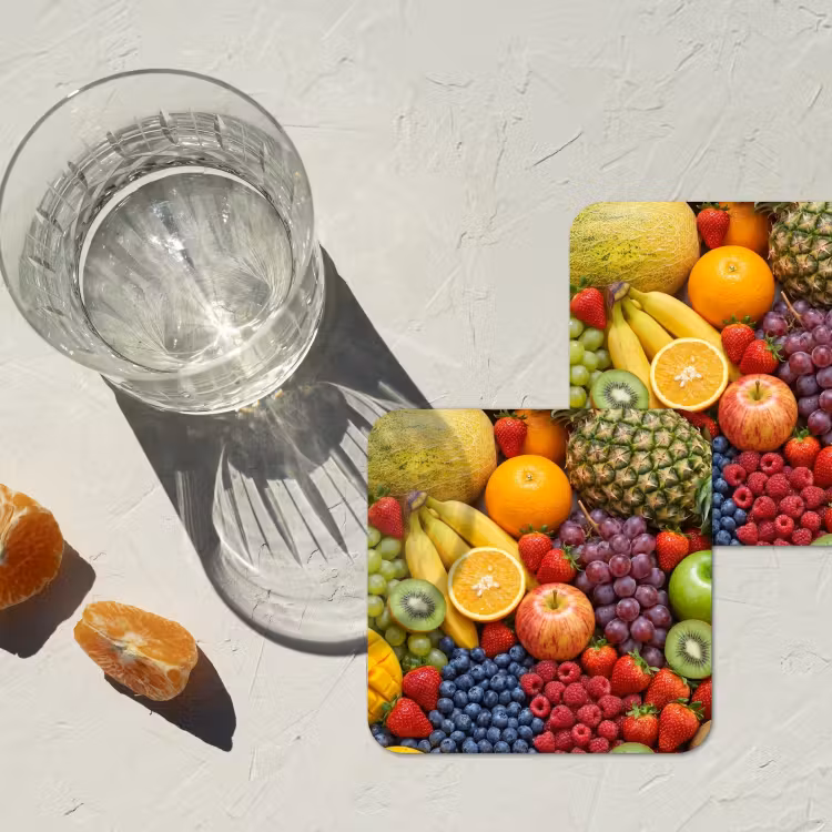 Onderzetter - Eten - Fruit - Vers - Kleurrijk - Voeding — 3