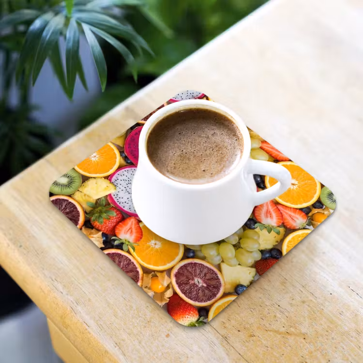 Onderzetter - Fruit - Assortiment - Kleurrijk - Gezondheid — 2