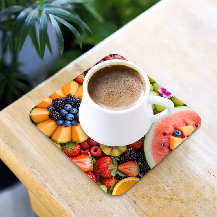 Onderzetter - Fruit - Vers - Variatie - Eten - Kleurrijk — 2