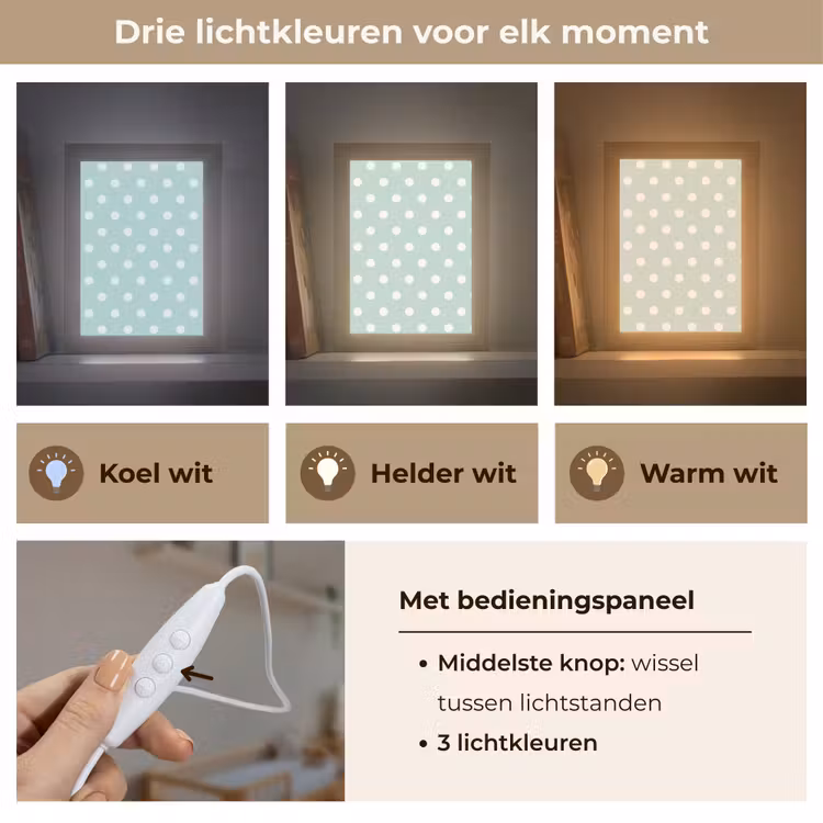 Nachtlampje - Klassiek - Polka - Groen — 5