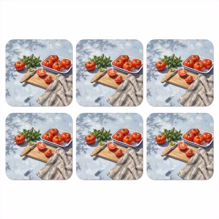 Onderzetter - Eten - Keuken - Ingrediënten - Stillleven - Rood — 1