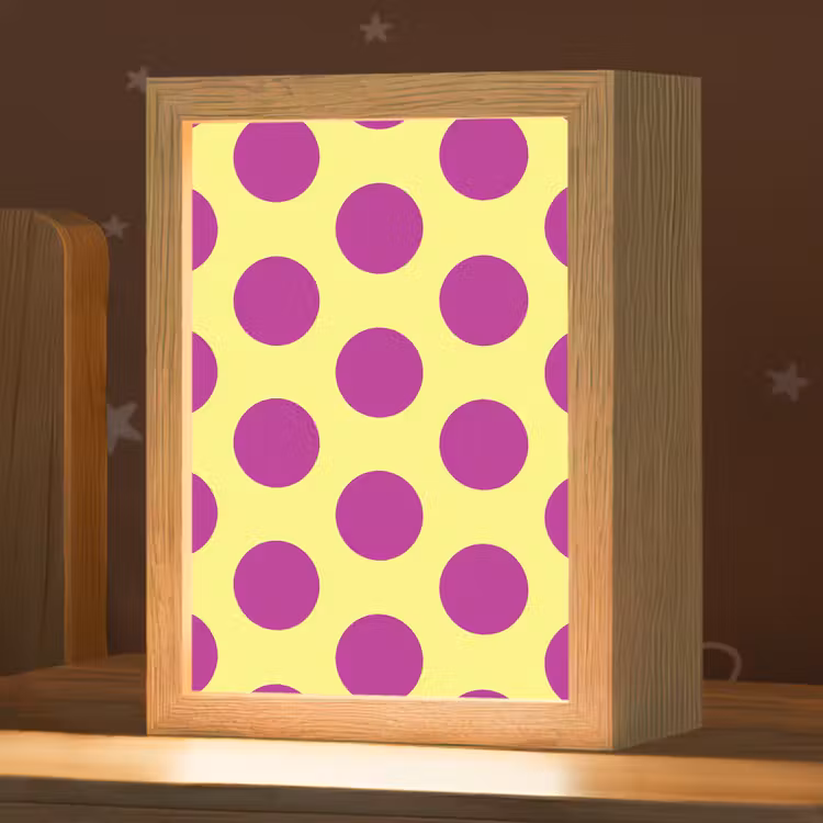 Nachtlampje - Dots - Klassiek - Geel — 1