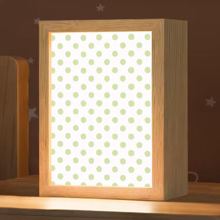 Nachtlampje - Dots - Klassiek - Groen — 1