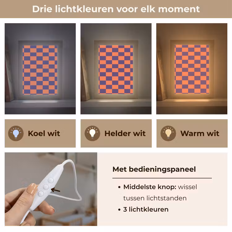 Nachtlampje - Patroon - Klassiek - Paars — 5