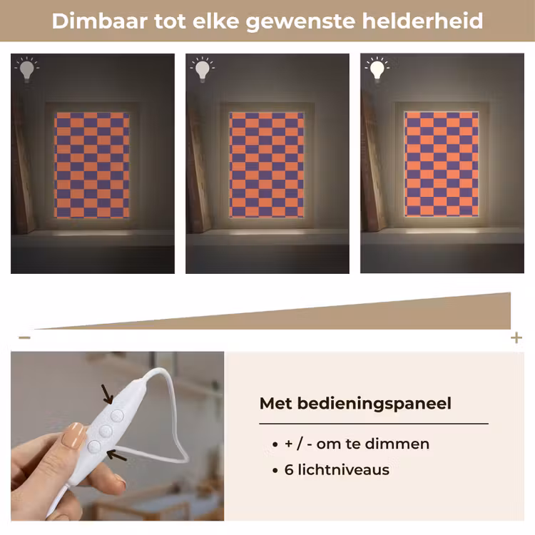 Nachtlampje - Patroon - Klassiek - Paars — 6