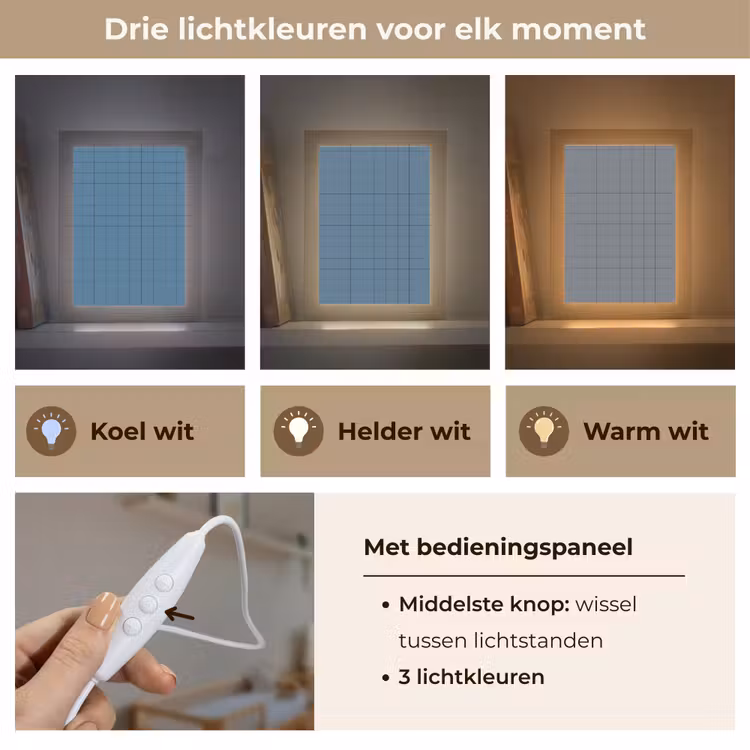 Nachtlampje - Ruiten - Geometrisch - Blauw — 5