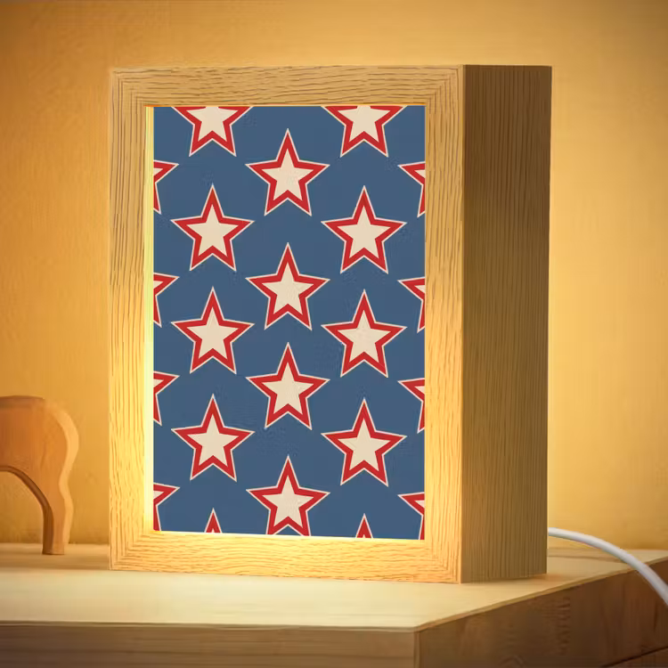 Nachtlampje - Ster - Klassiek - Blauw — 4