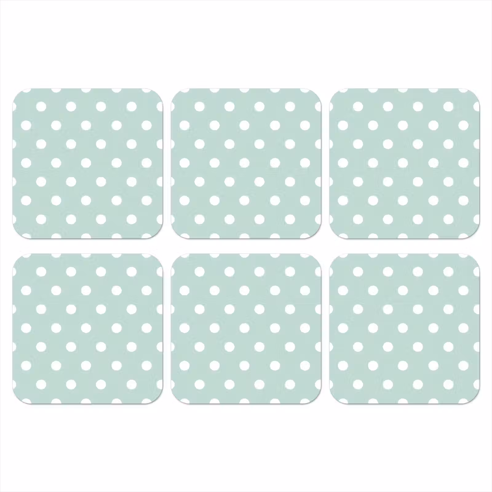 Onderzetter - Klassiek - Polka - Groen — 1