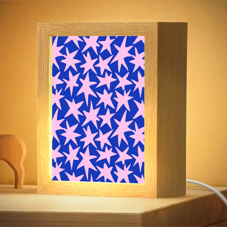 Nachtlampje - Modern - Sterren - Blauw — 4