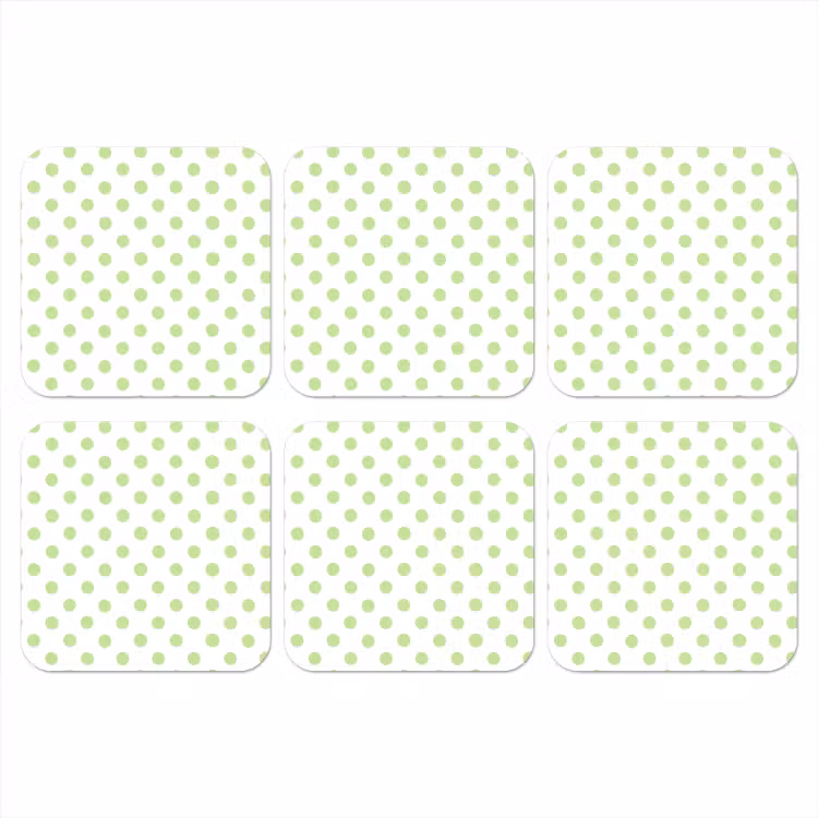 Onderzetter - Dots - Klassiek - Groen — 1