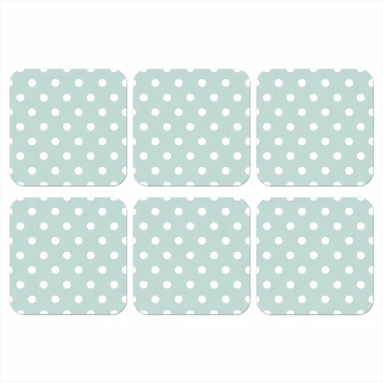Onderzetter - Klassiek - Polka - Groen — 1
