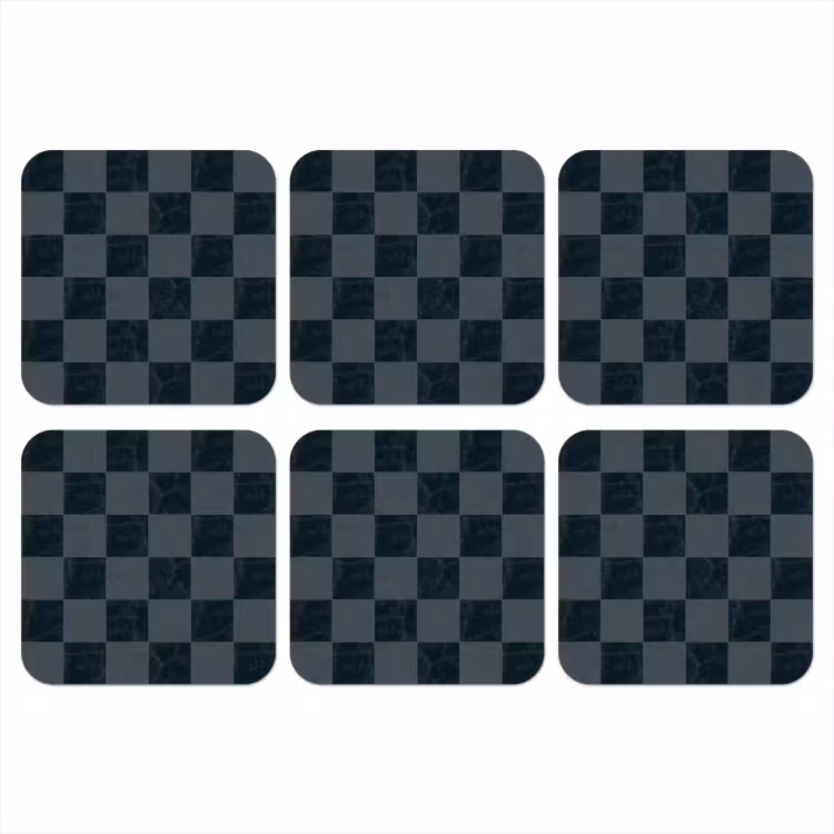 Onderzetter - Marmer - Patroon - Antraciet — 1