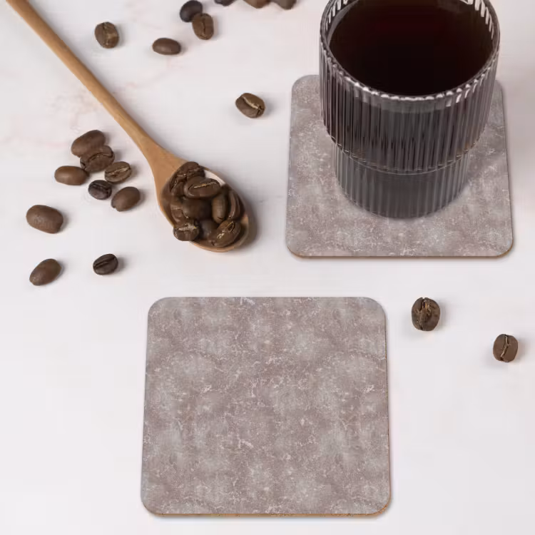 Onderzetter - Marmer - Patroon - Mauve — 4