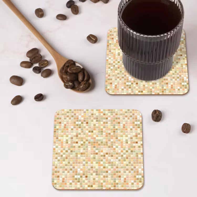 Onderzetter - Mozaïek - Patroon - Terracotta — 4