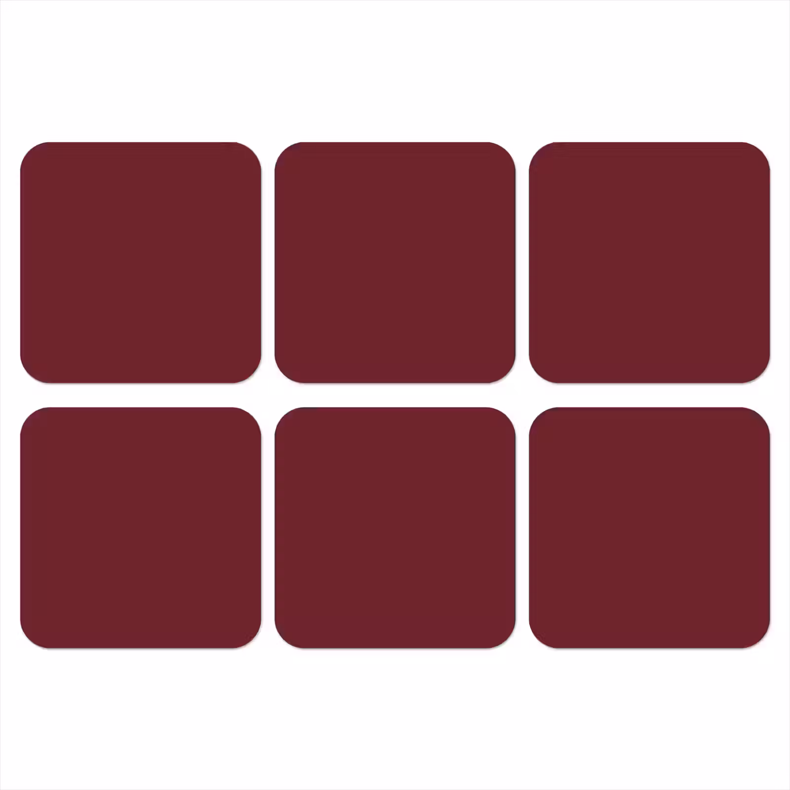 Onderzetter - Dark - Garnet - Rood — 1