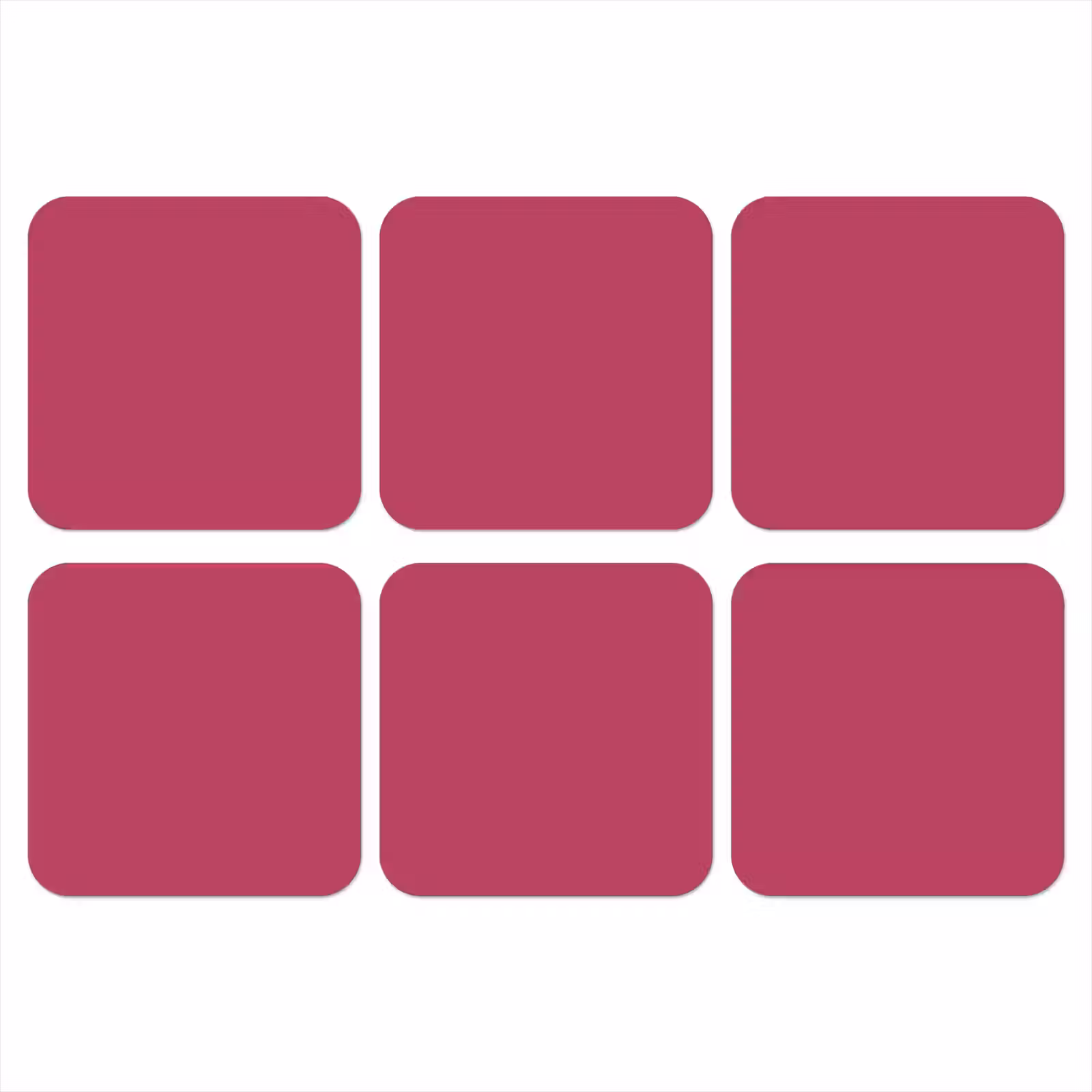 Onderzetter - Deep - Berry - Rood — 1