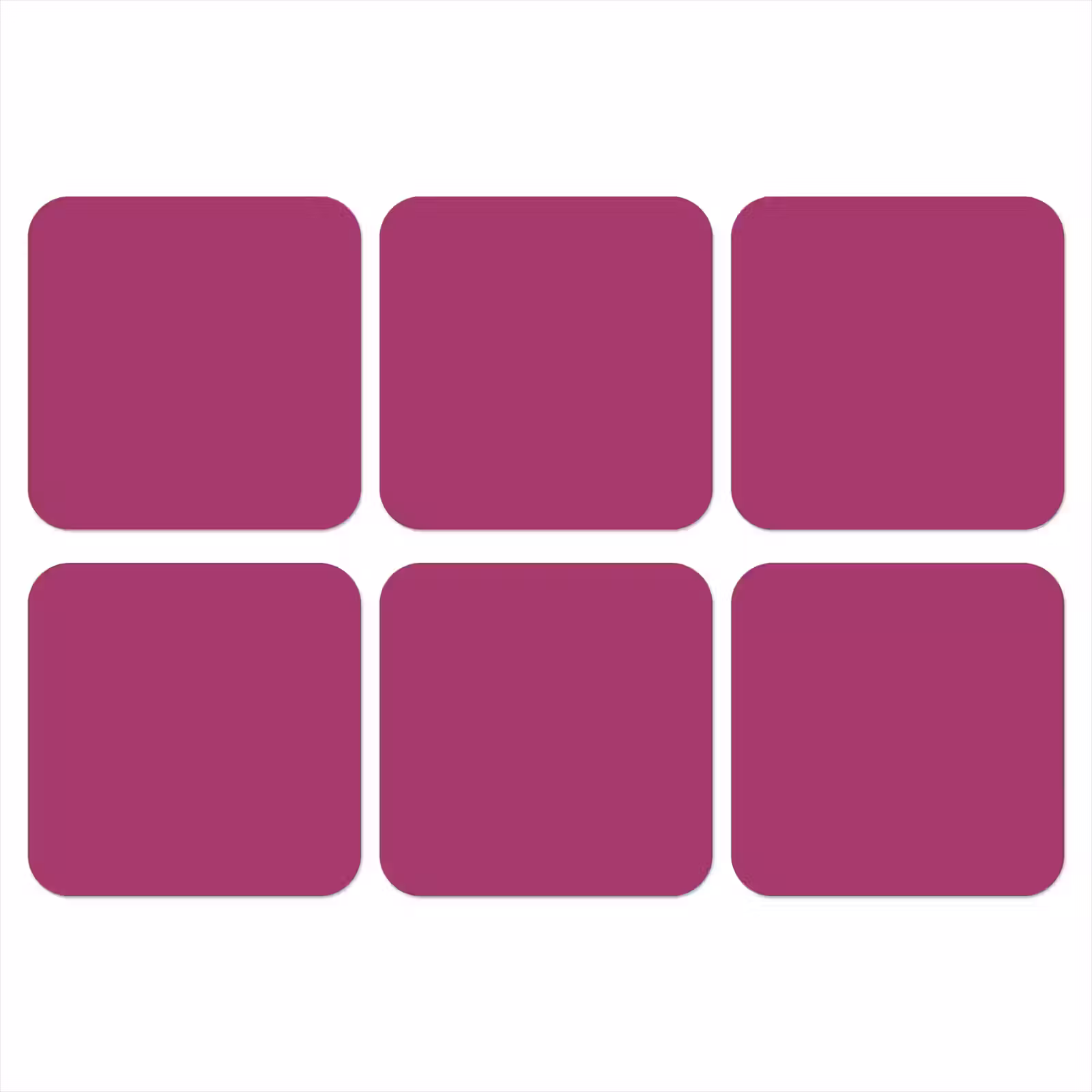 Onderzetter - Deep - Magenta - Paars — 1
