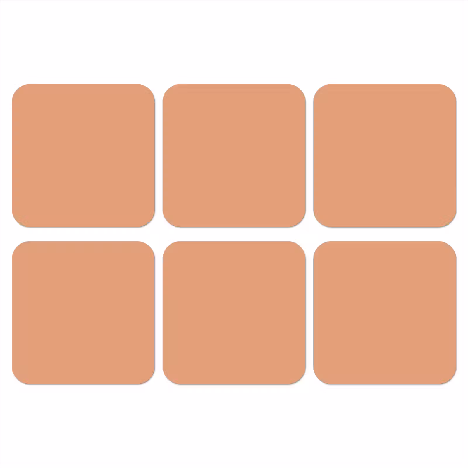 Onderzetter - Desert - Coral - Koraal — 1