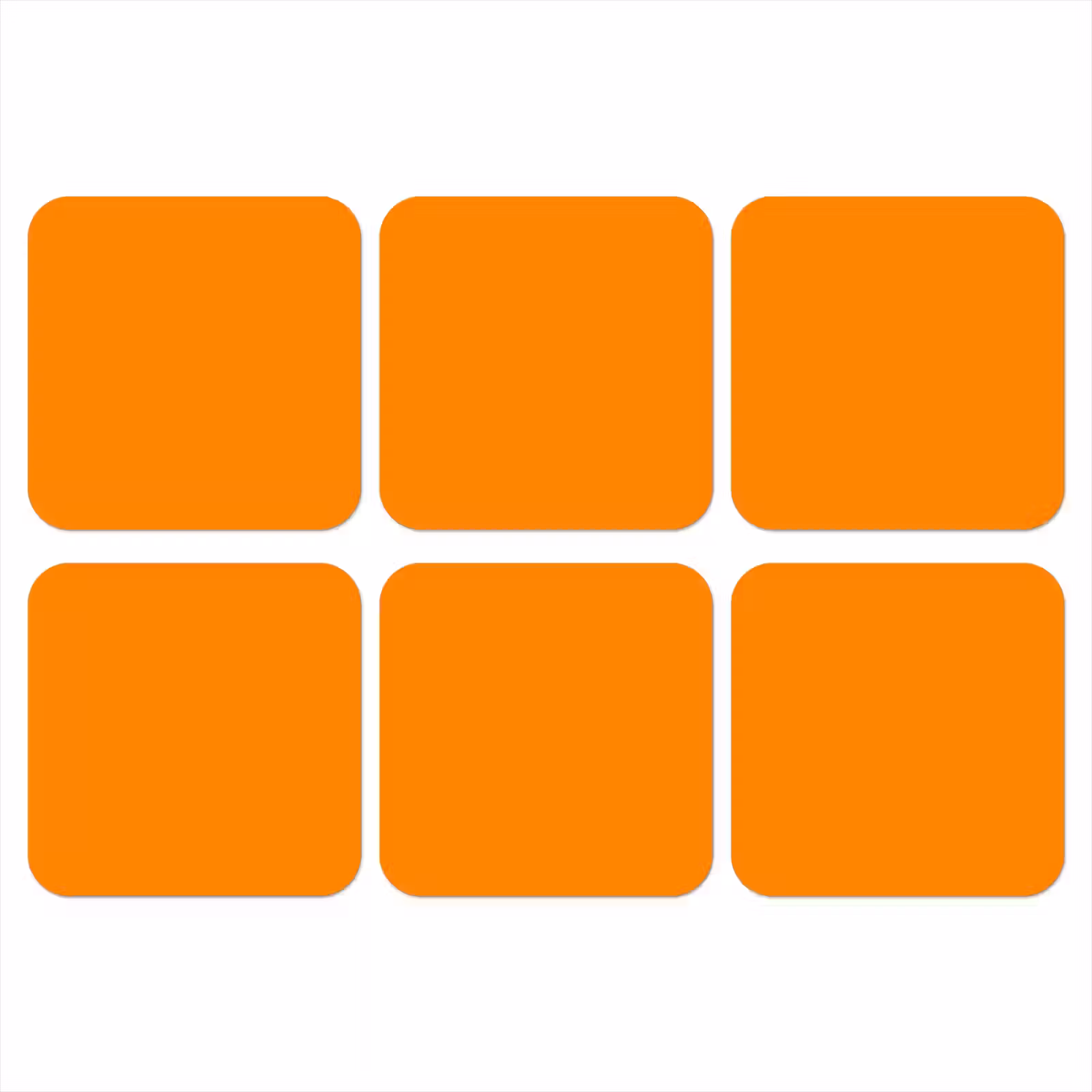 Onderzetter - Marigold - Glow - Oranje — 1