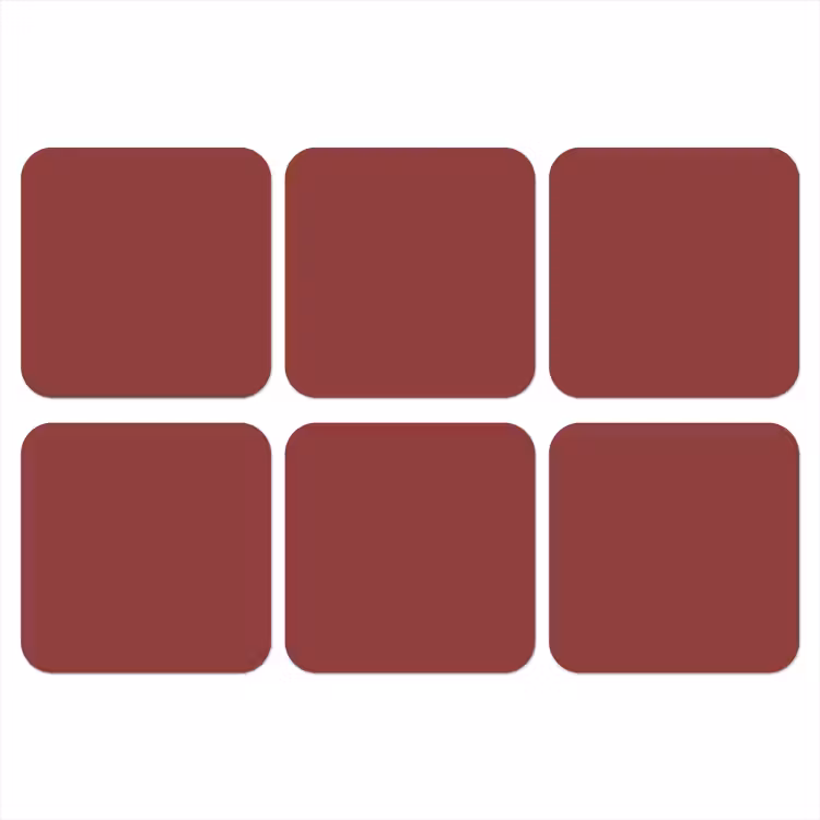 Onderzetter - Barn - Antique - Rood — 1