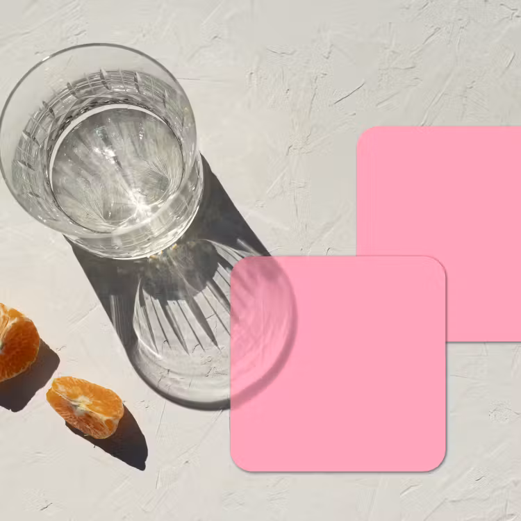 Onderzetter - Bubblegum - Pink - Roze — 3