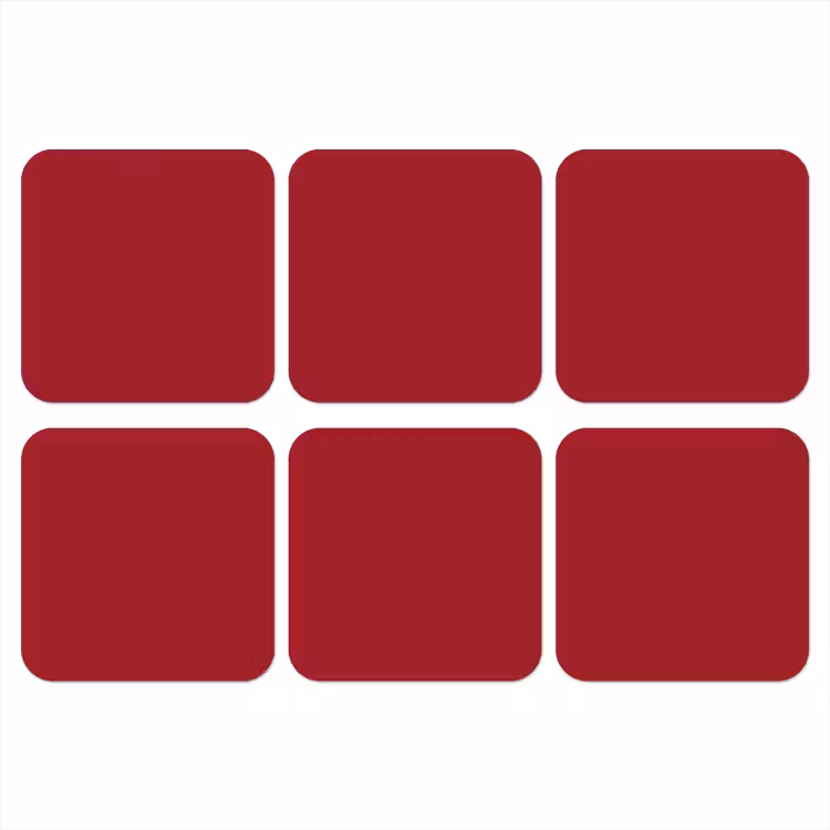 Onderzetter - Burgundy - Wine - Rood — 1