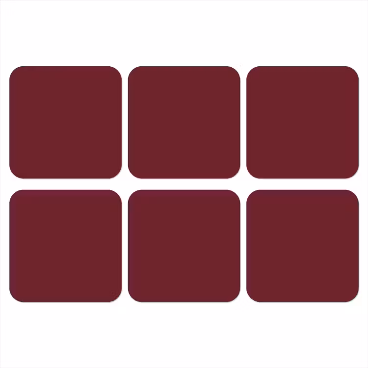 Onderzetter - Dark - Garnet - Rood — 1