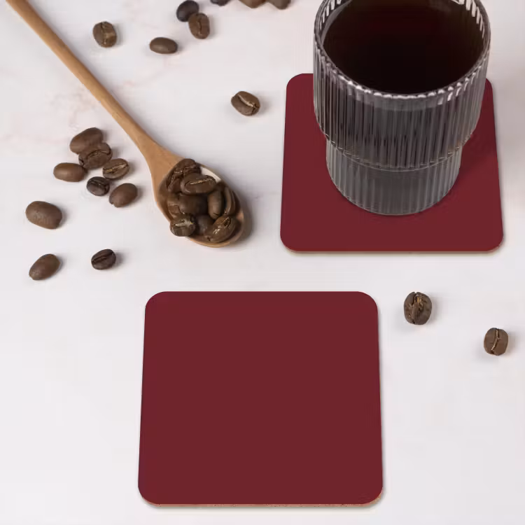 Onderzetter - Dark - Garnet - Rood — 4