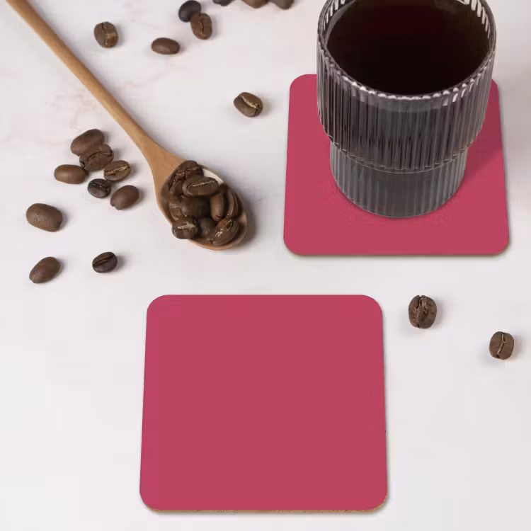 Onderzetter - Deep - Berry - Rood — 4