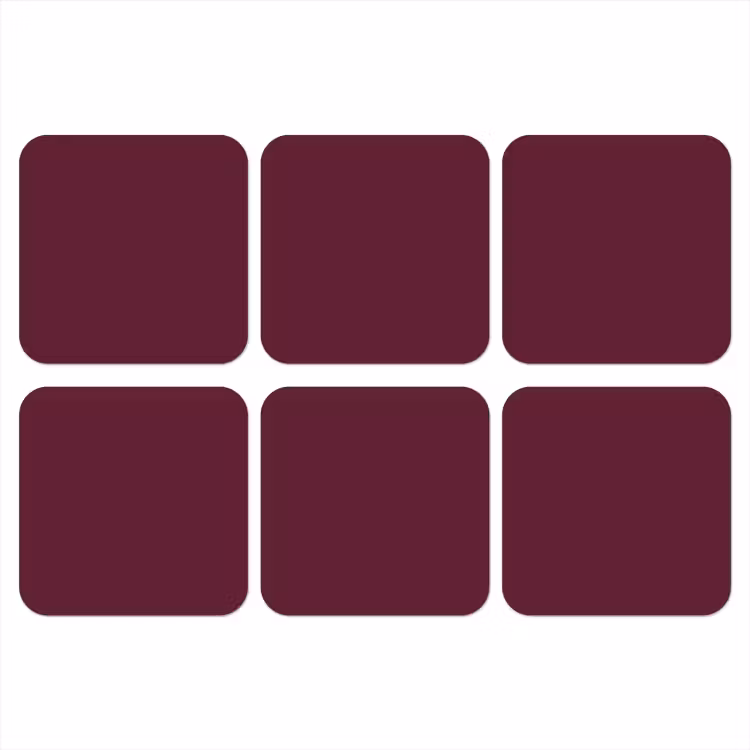 Onderzetter - Deep - Plum - Paars — 1