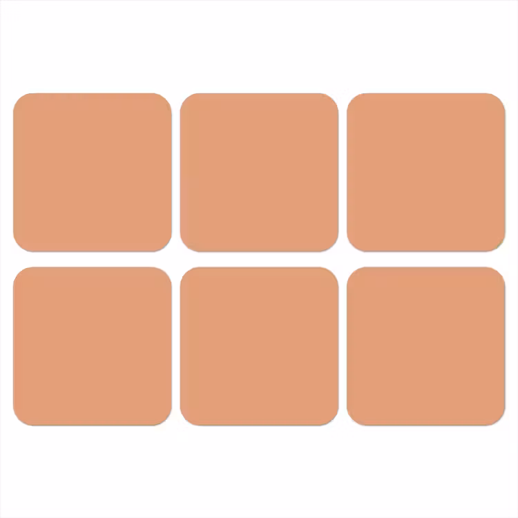 Onderzetter - Desert - Coral - Koraal — 1