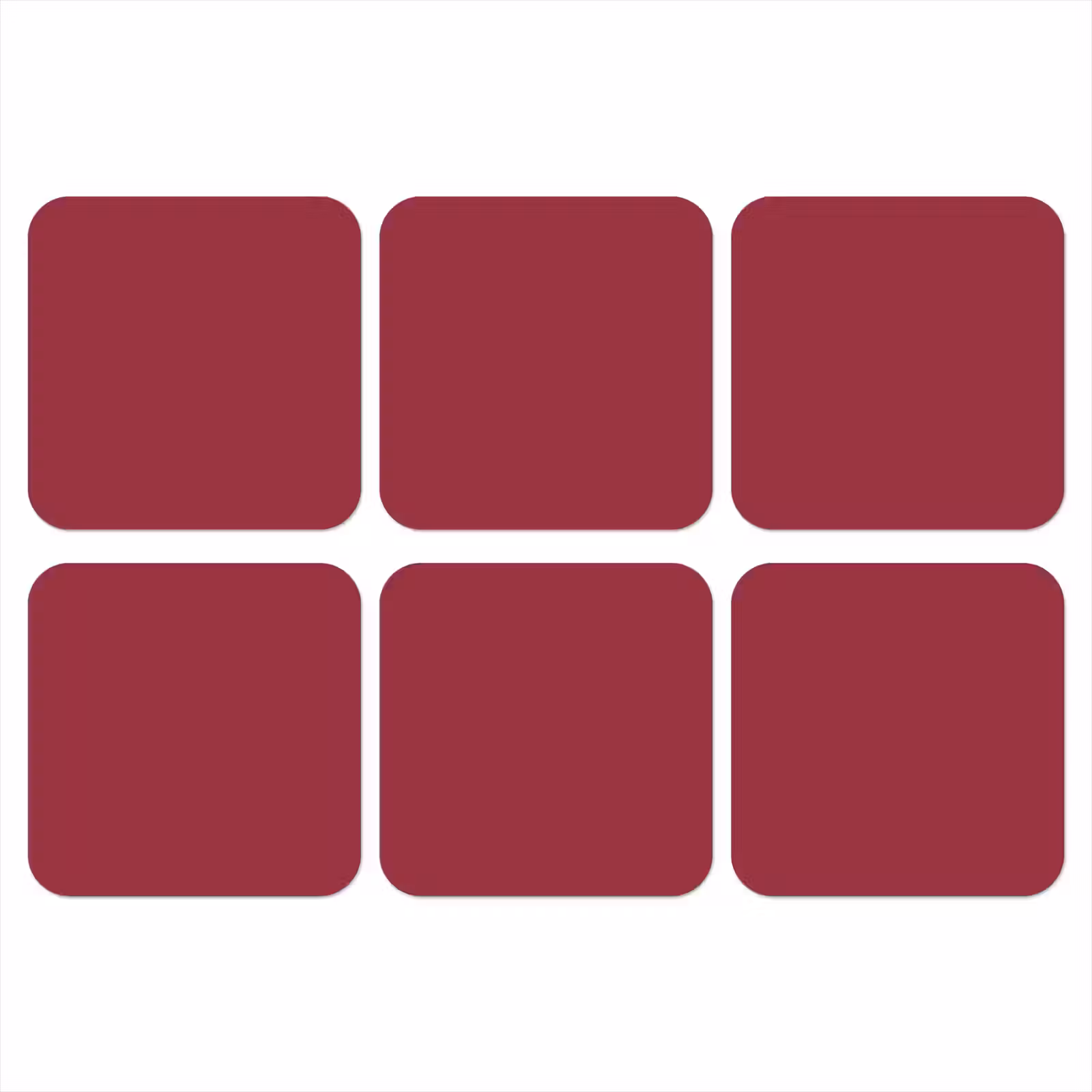 Onderzetter - Antique - Ruby - Rood — 1