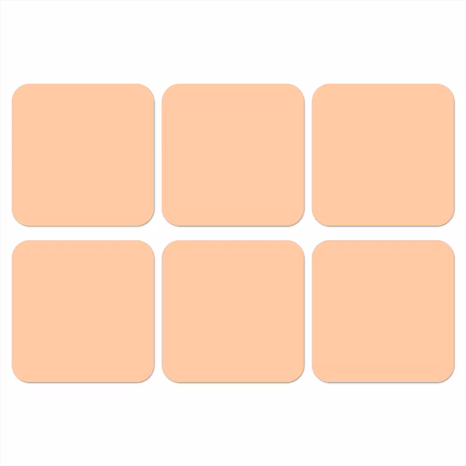 Onderzetter - Apricot - Blush - Nude — 1