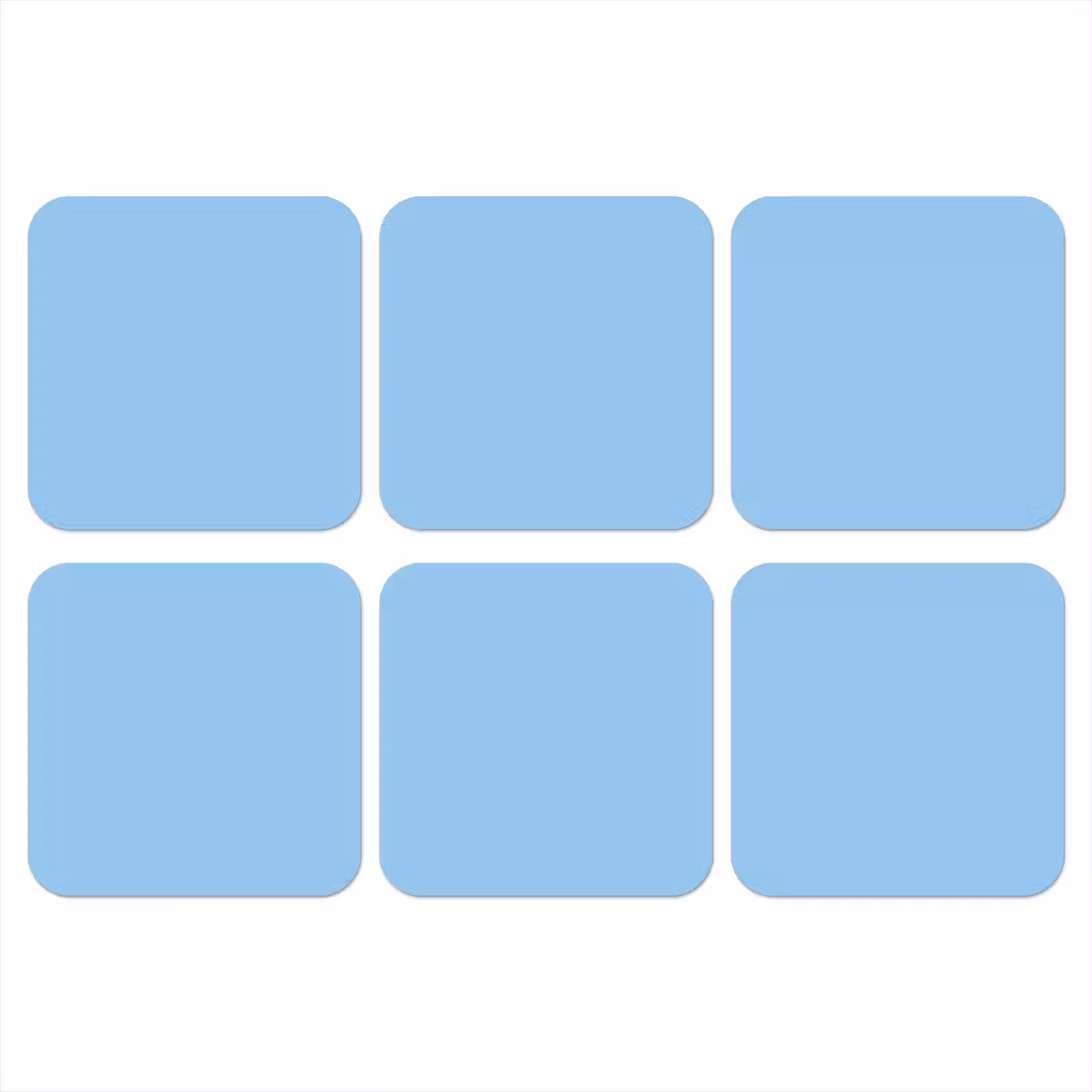 Onderzetter - Baby - Blue - Blauw — 1