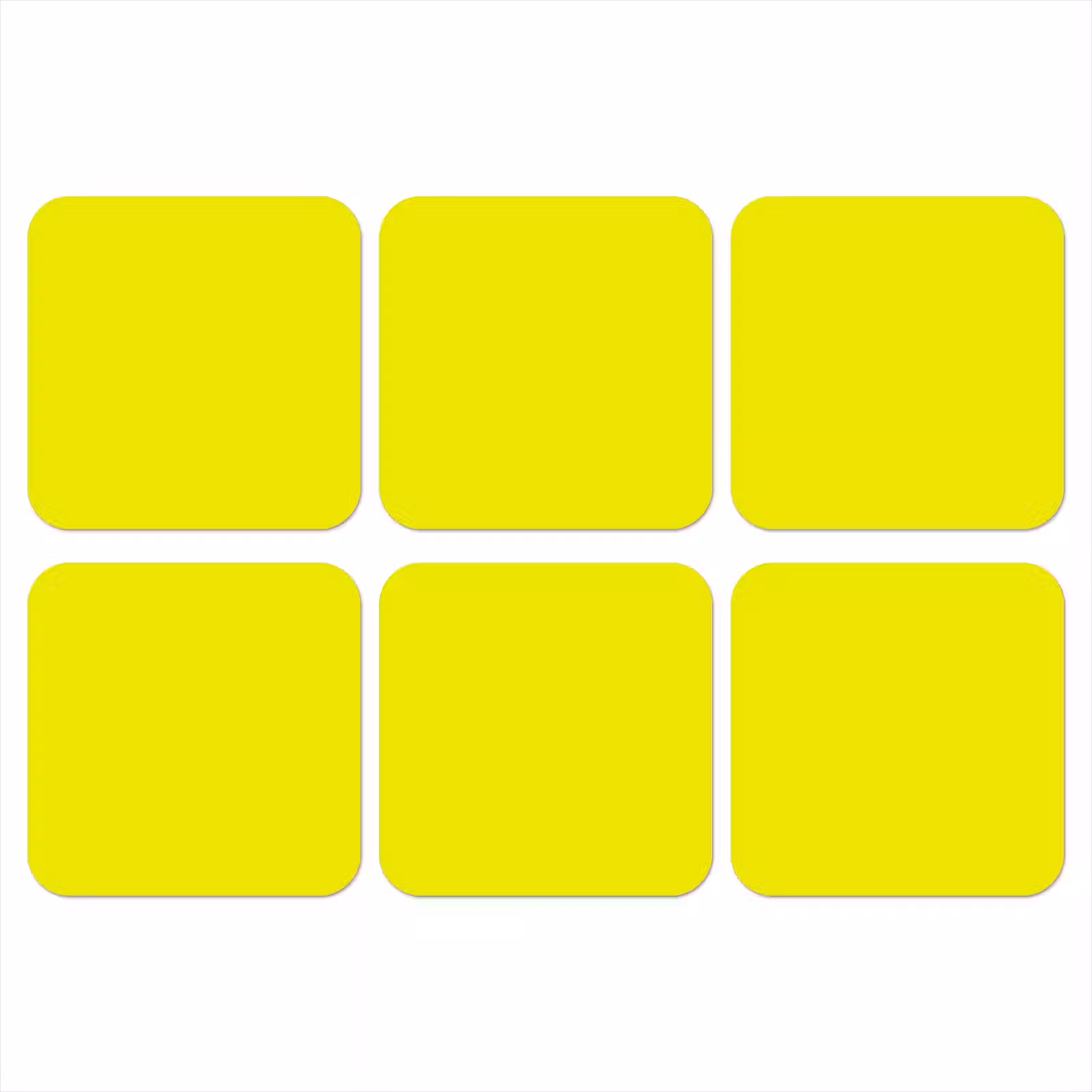 Onderzetter - Bright - Canary - Geel — 1