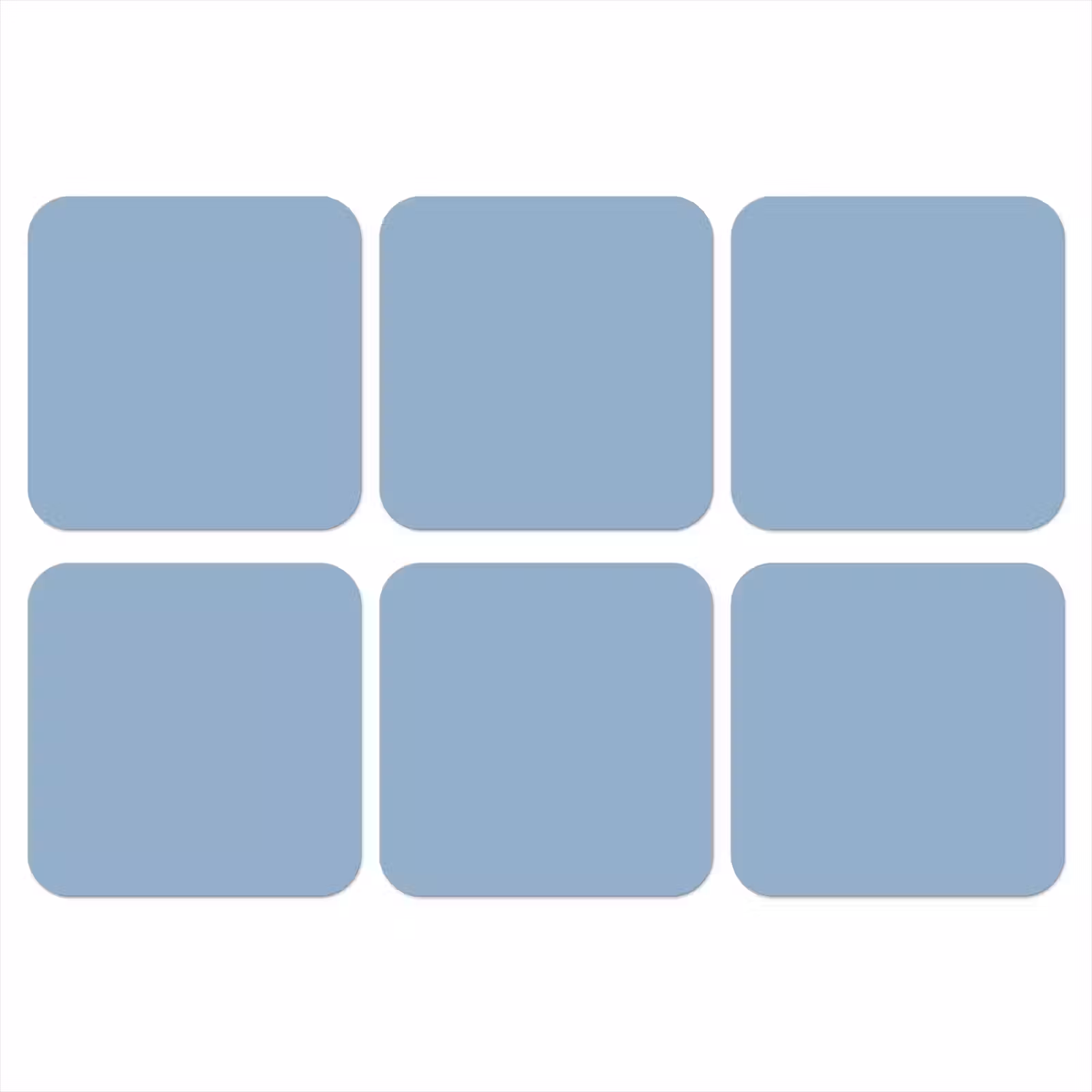 Onderzetter - Dusty - Denim - Blauw — 1