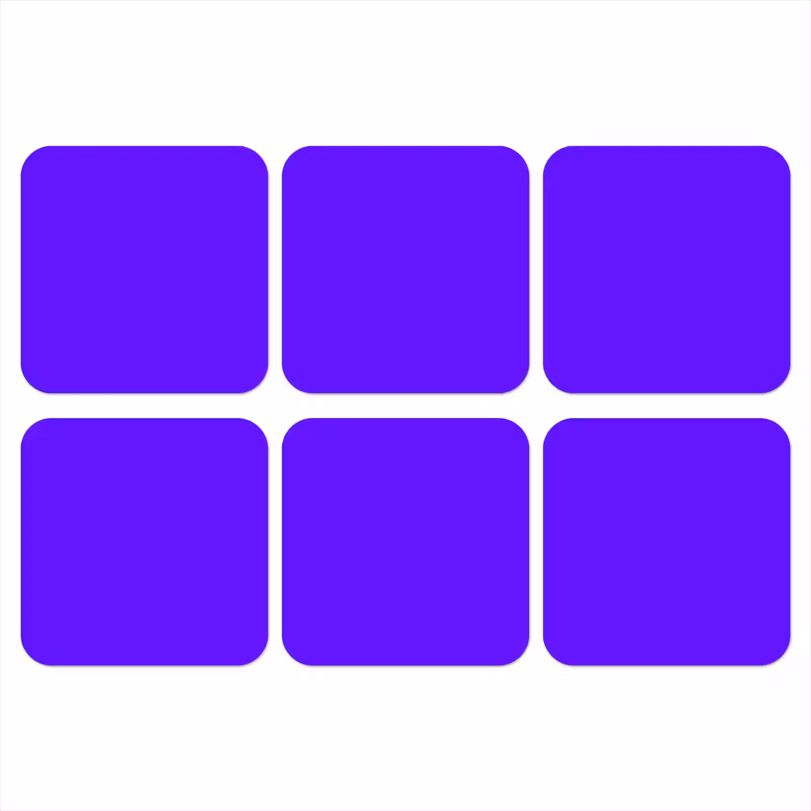 Onderzetter - Electric - Indigo - Paars — 1