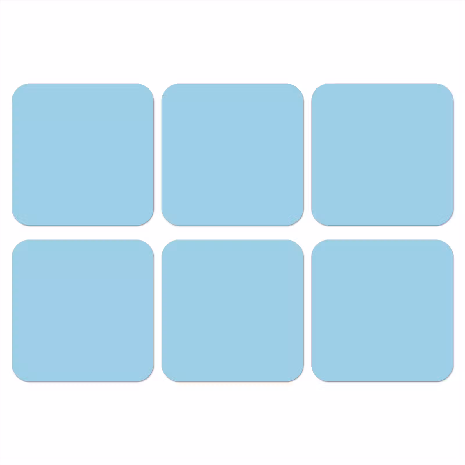 Onderzetter - Ice - Blue - Blauw — 1
