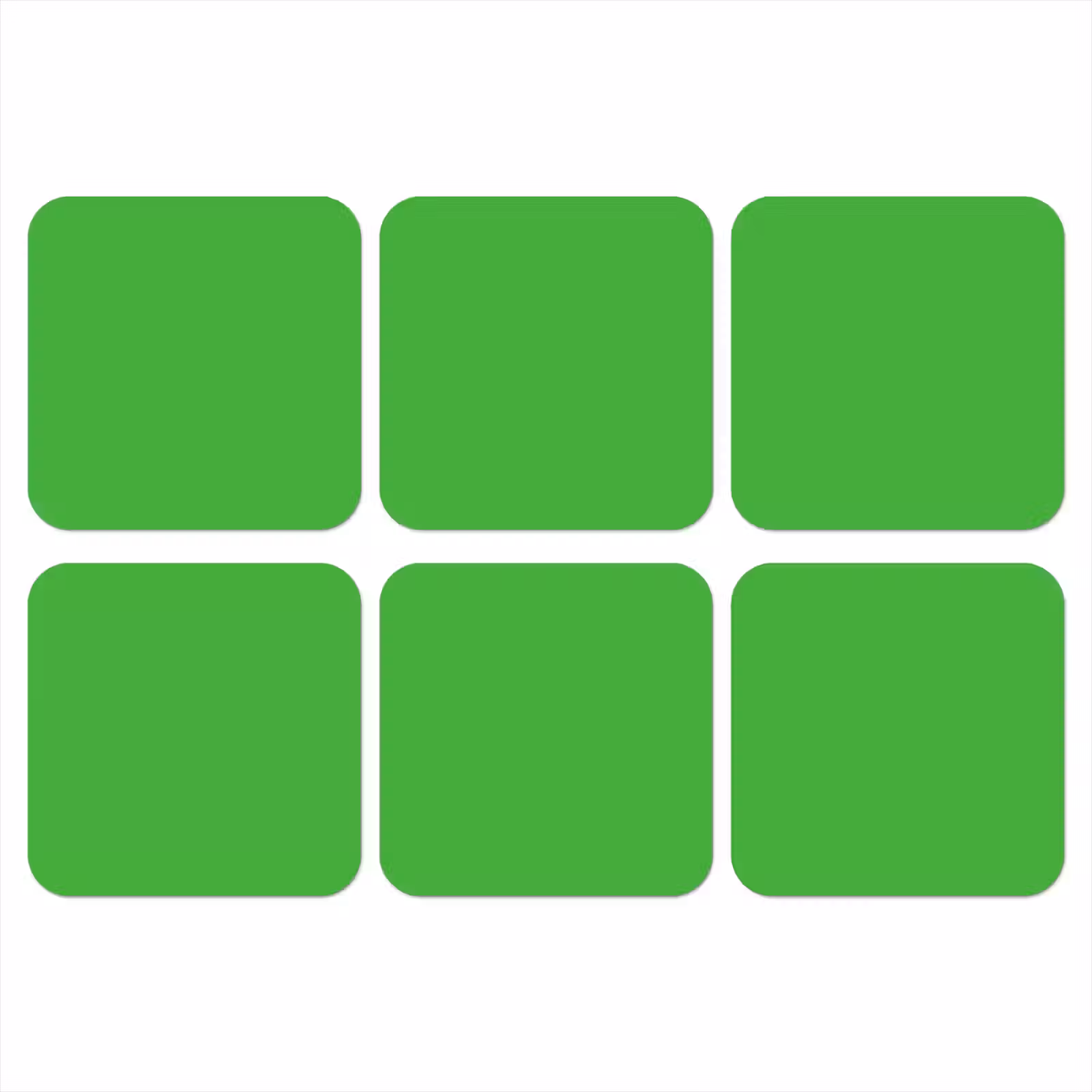 Onderzetter - Kelly - Green - Groen — 1