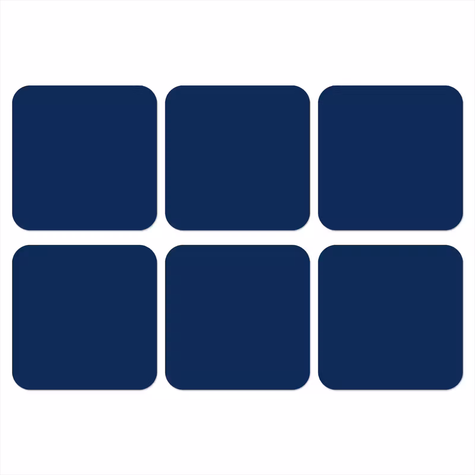 Onderzetter - Midnight - Navy - Blauw — 1