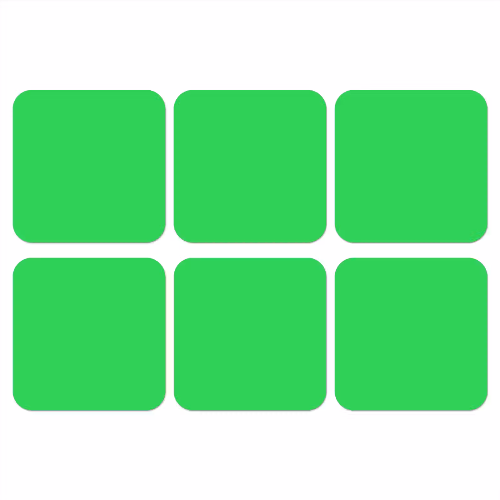 Onderzetter - Mint - Green - Groen — 1