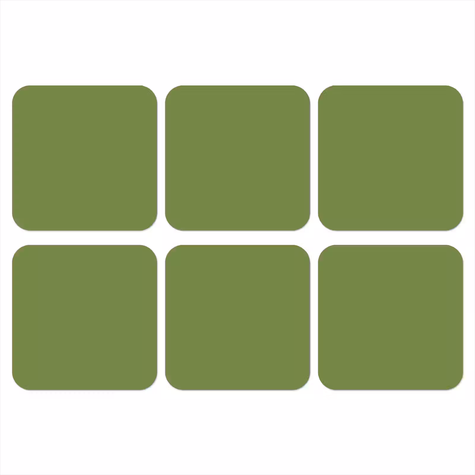 Onderzetter - Moss - Green - Groen — 1