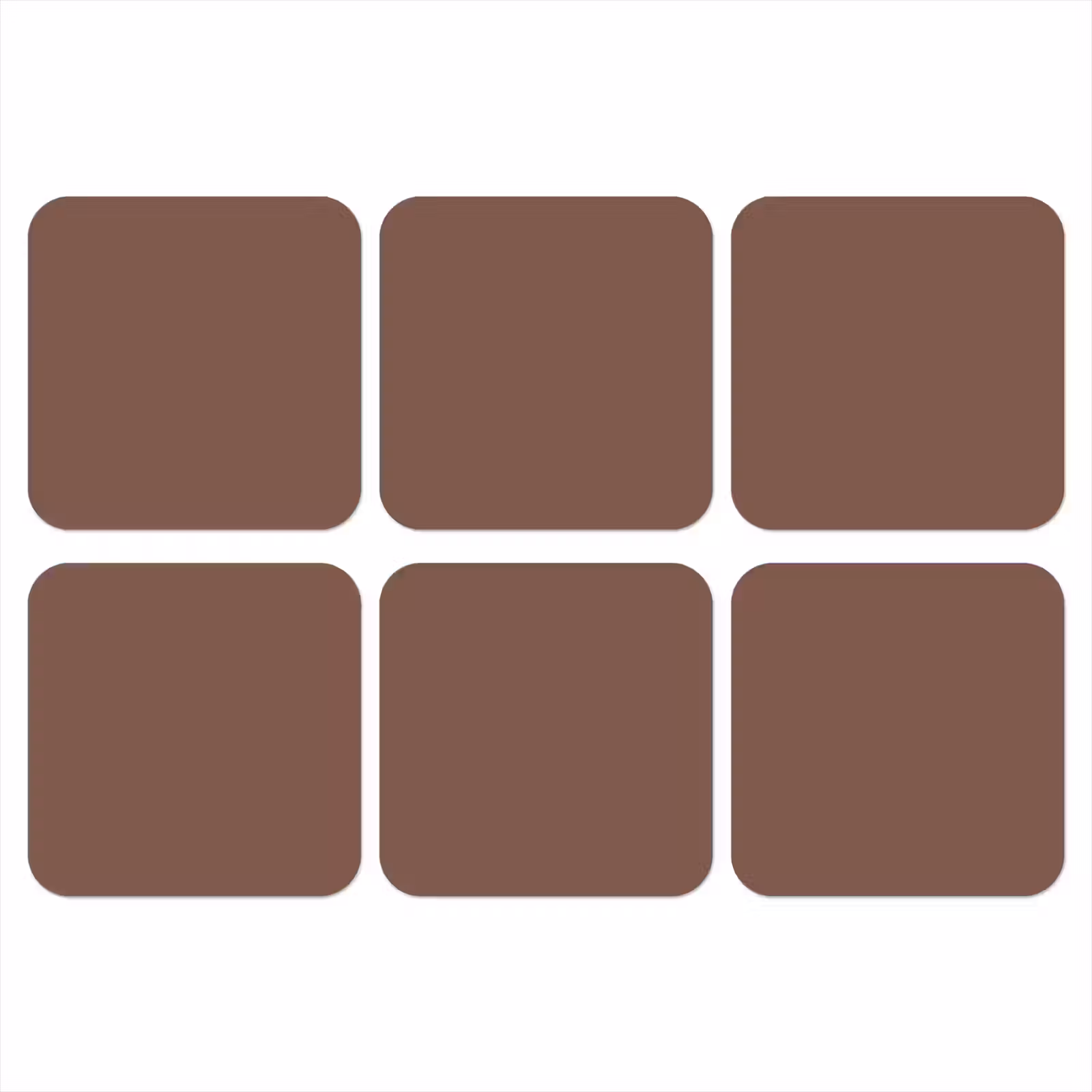 Onderzetter - Muted - Chestnut - Bruin — 1