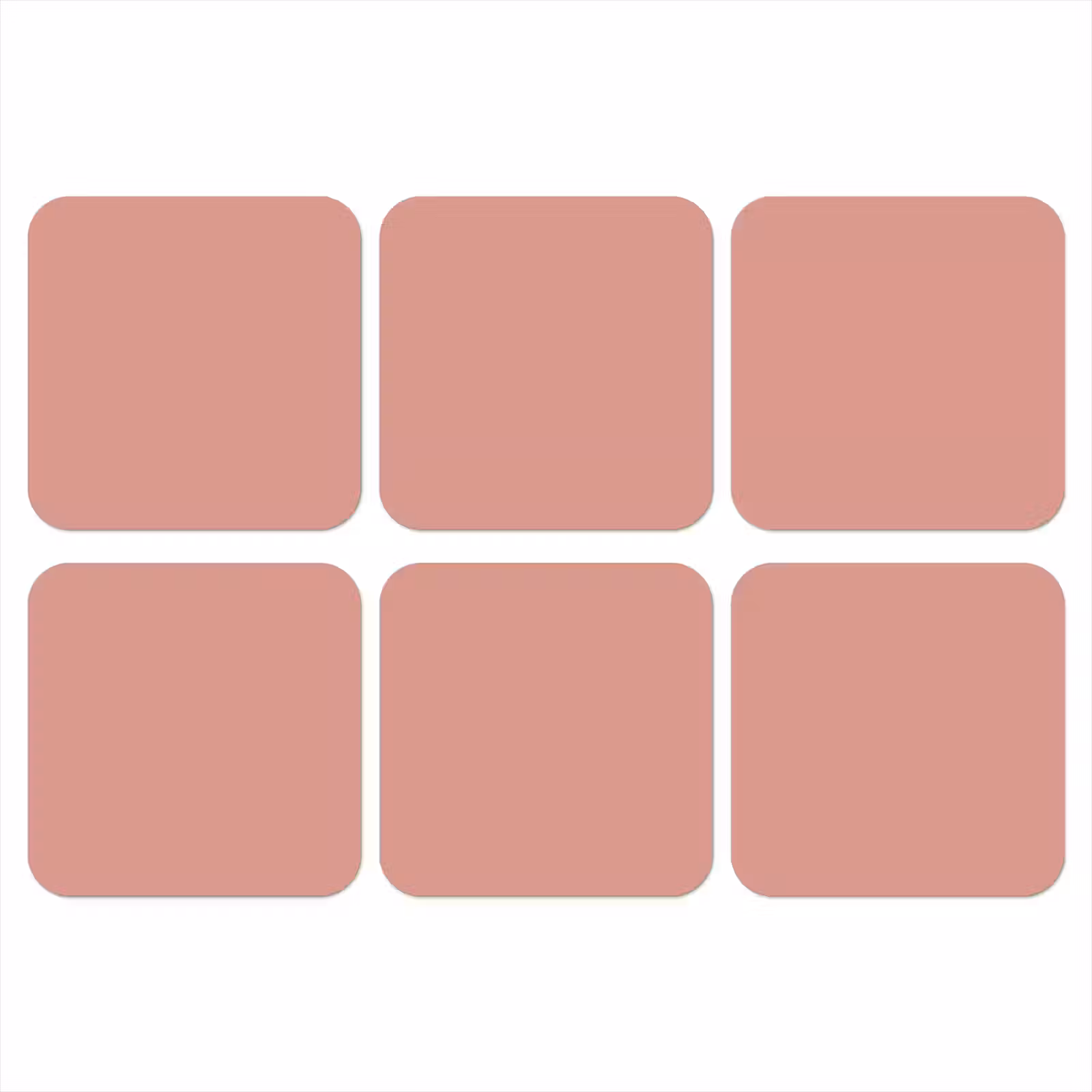 Onderzetter - Muted - Salmon - Koraal — 1
