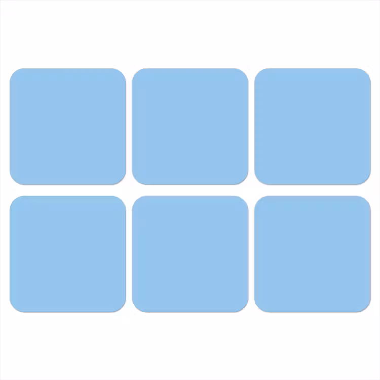 Onderzetter - Baby - Blue - Blauw — 1