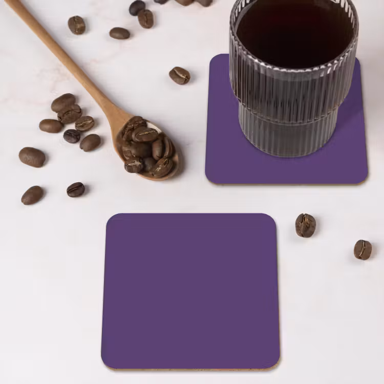 Onderzetter - Deep - Plum - Paars — 4