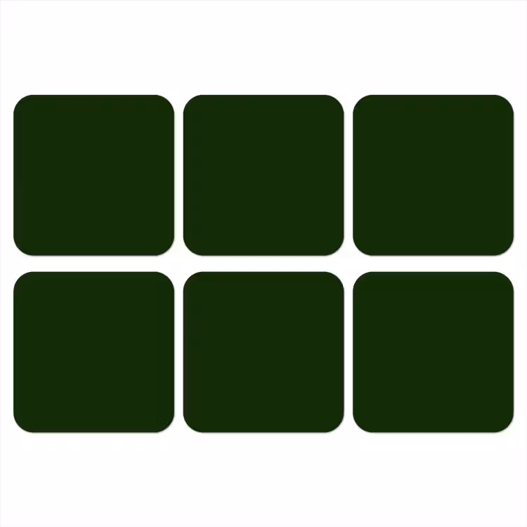 Onderzetter​ - Forest - Green - Groen — 1